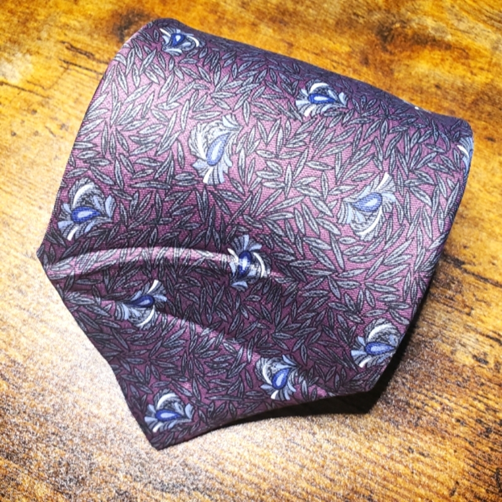 Fratelli, purple silk tie